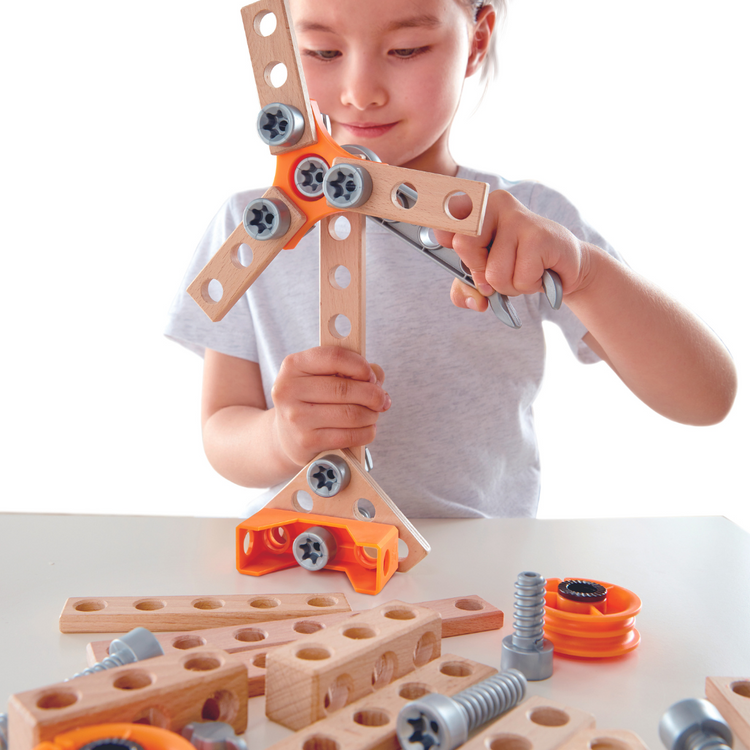 Experiment kit Cheza Plus, construction toy, building toy, STEAM toy, science toy, junior inventor 