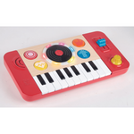 Hape DJ Mix & Spin Musical Toy for toddlers – interactive kids’ music toy with keyboard and DJ turntable, available at Cheza Plus Kenya.