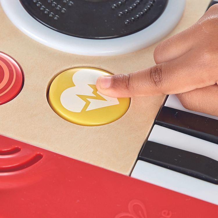 Hape Kids Portable DJ Mix and Spin Studio Music Toy Cheza Plus