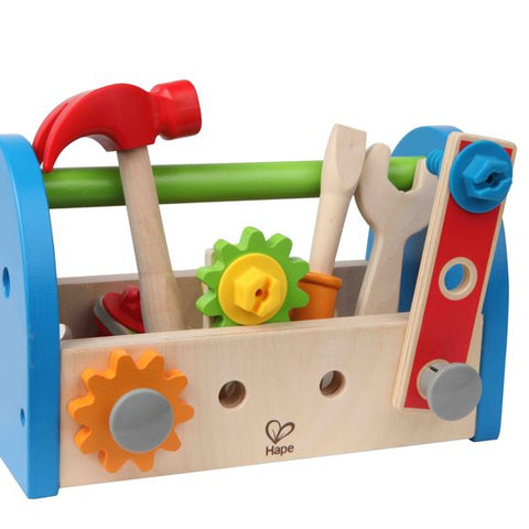 Fix-it Tool Box CHEZA PLUS, wooden tool box Kenya, kids tool box Kenya, Hape tool box Kenya 
